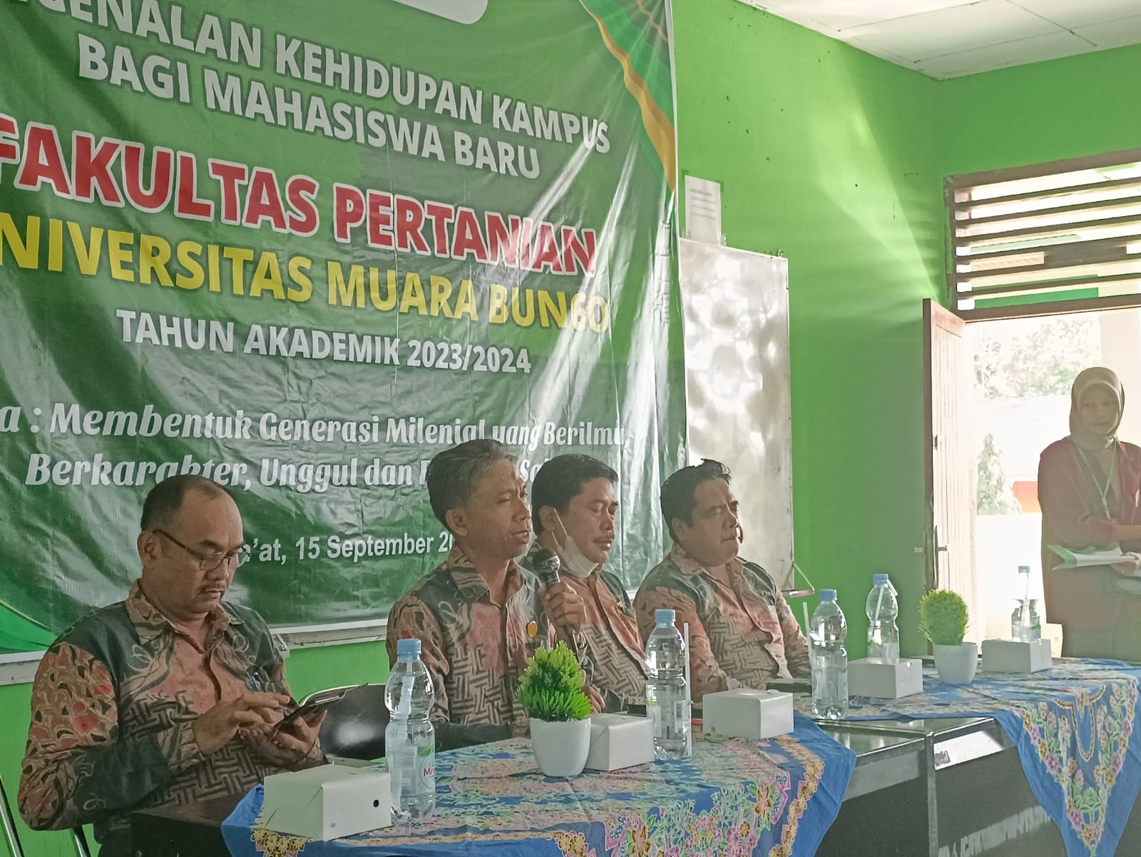 PKKMB Fakultas Pertanian Universitas Muara Bungo Tahun Akademik 2023/2024